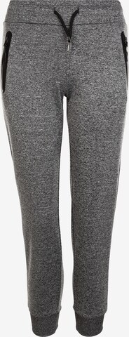 Cruz Tapered Workout Pants 'Kanpur' in Grey: front