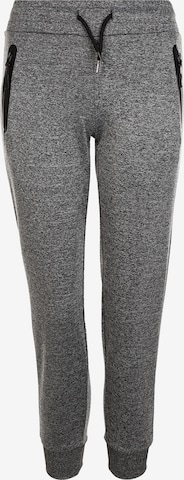 Cruz Tapered Sportbroek 'Kanpur' in Grijs: voorkant