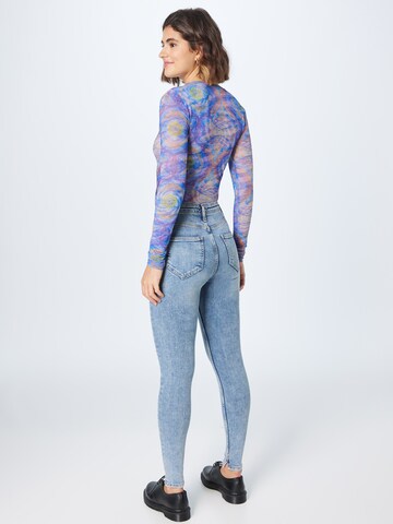 River Island Skinny Jeans 'SIMON' in Blau