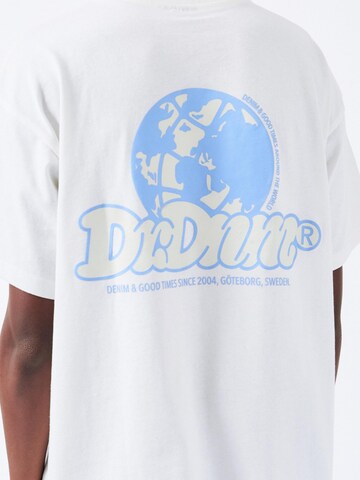 Dr. Denim Shirt 'Trooper Tee'‌ in Weiß