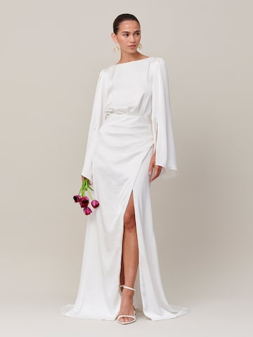 Sável Evening dress 'Hallie' in White