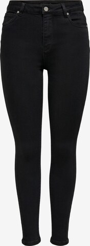 ONLY Skinny Jeans 'MILA' in Schwarz: predná strana