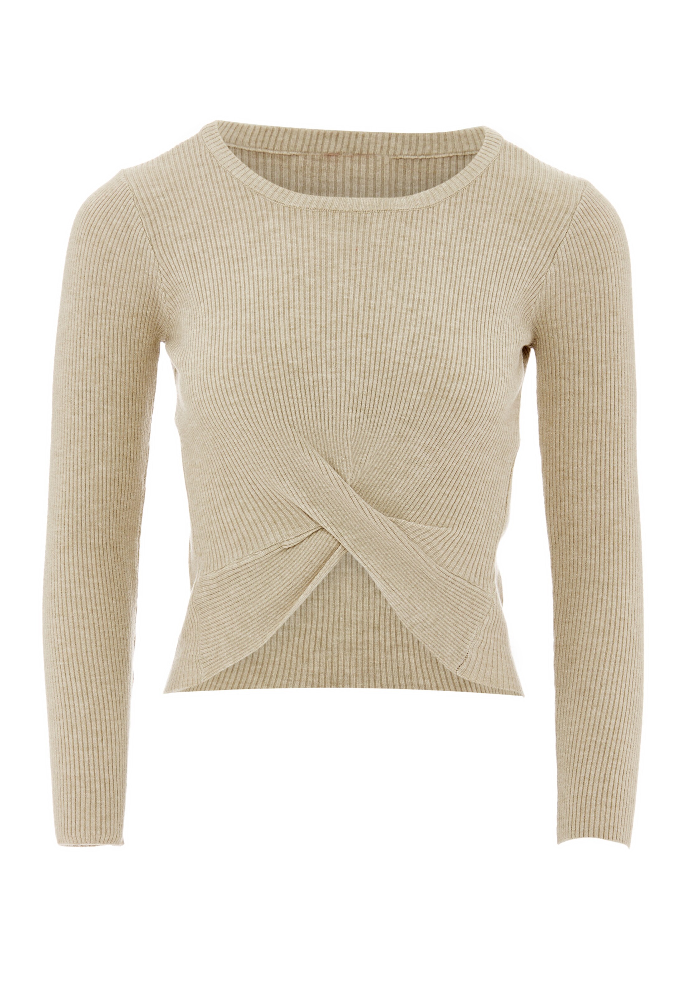 NALLY Pullover in Beige: Vorderseite