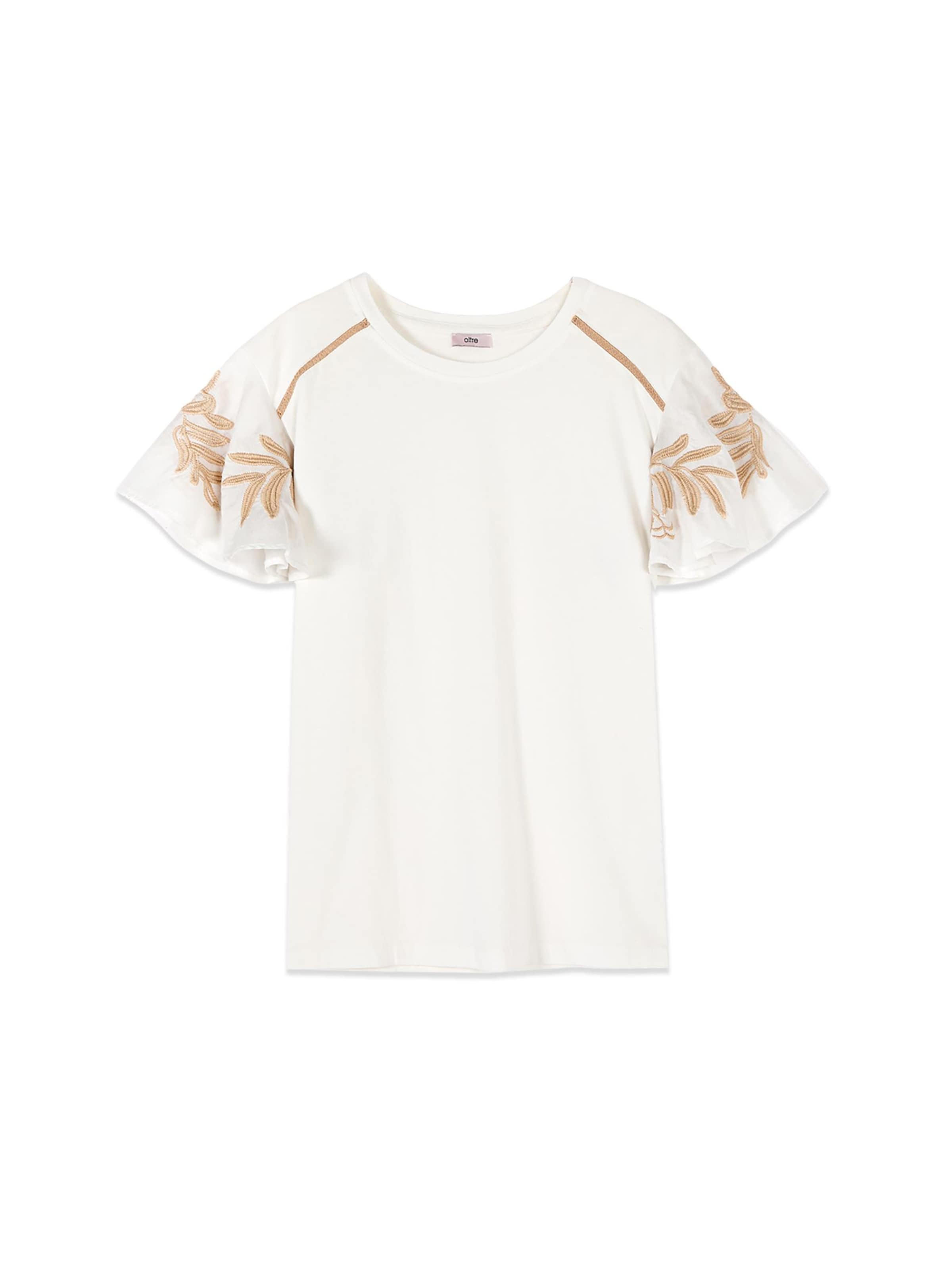 T-shirt oltre en blanc : devant
