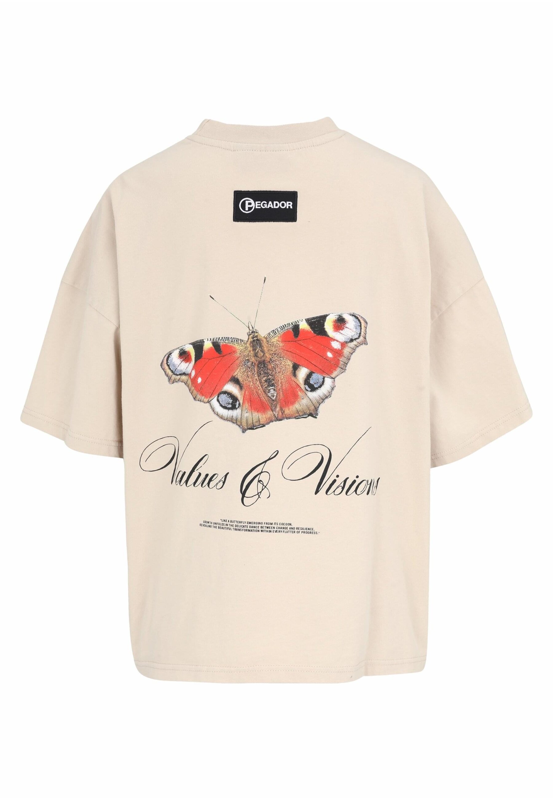 Maglietta 'Fia' di Pegador in beige