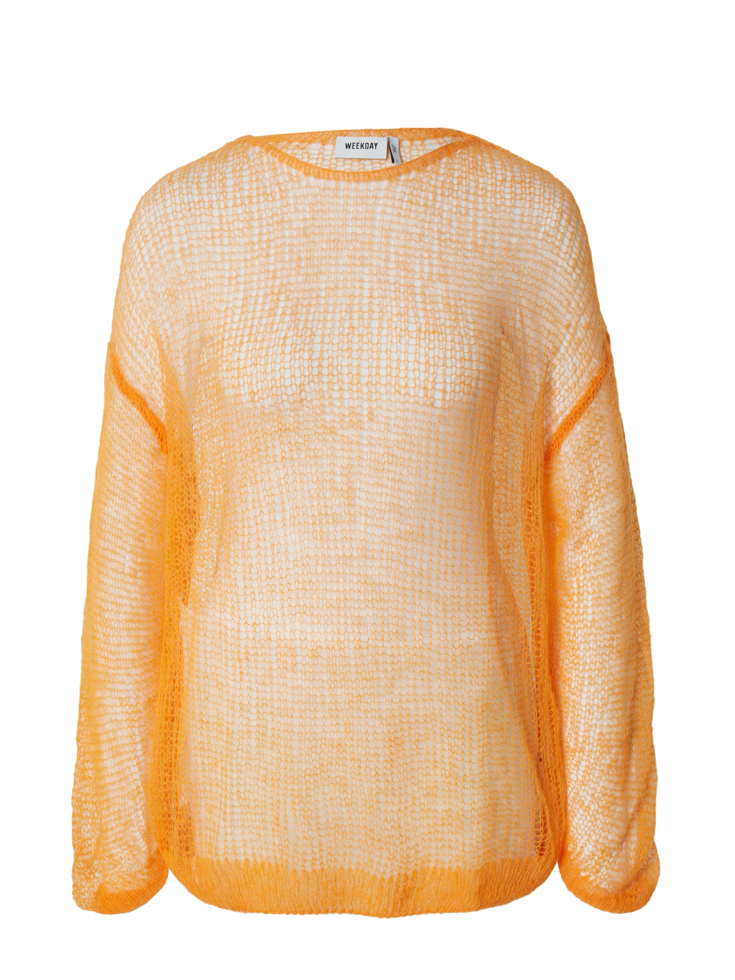 WEEKDAY - Jersey 'Tilly' en naranja: frente