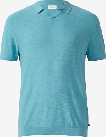 s.Oliver Strickpullover in Blau: Vorderseite