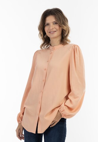 usha BLUE LABEL Blouse in Oranje: voorkant