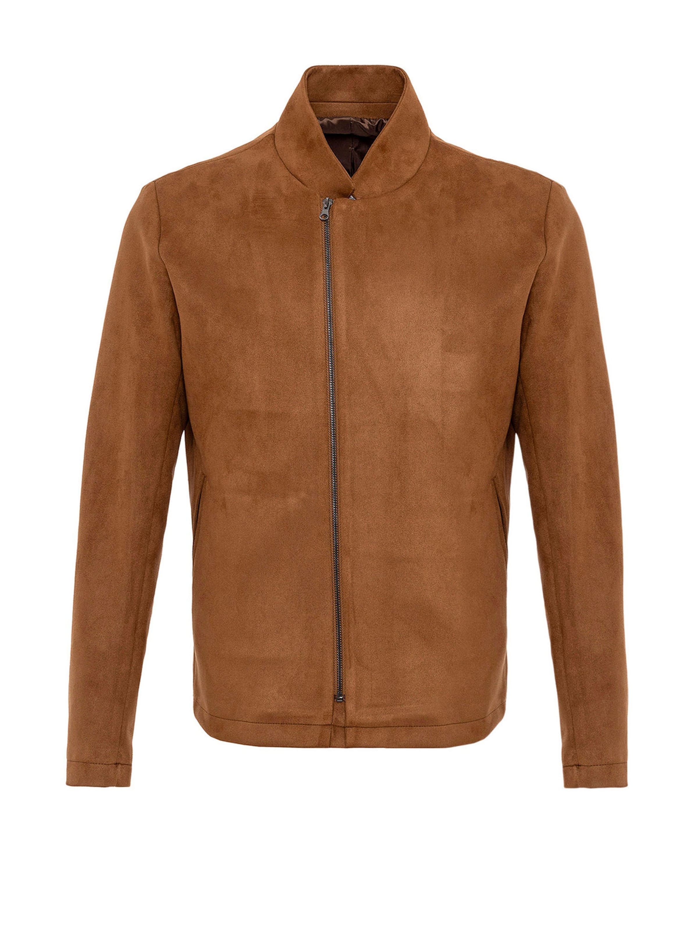 Antioch Kurtka przejściowa w kolorze brązowy: przód