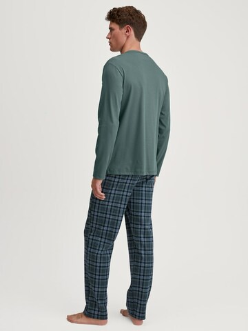CALIDA Long Pajamas in Green