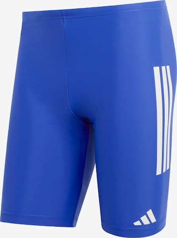 ADIDAS PERFORMANCE Skinny Sportbadbyxa i blå: framsida