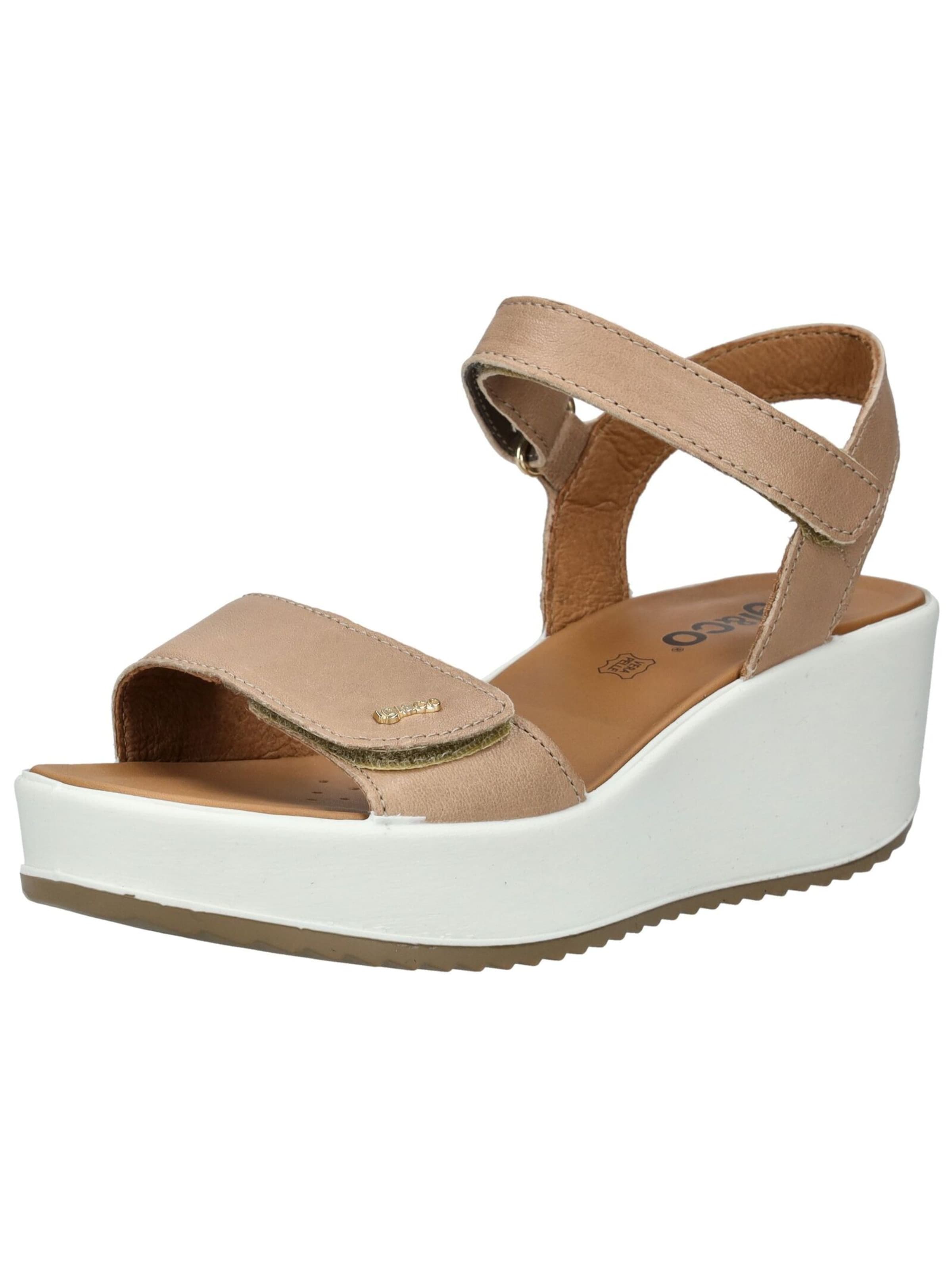 Sandales IGI&CO en beige : devant