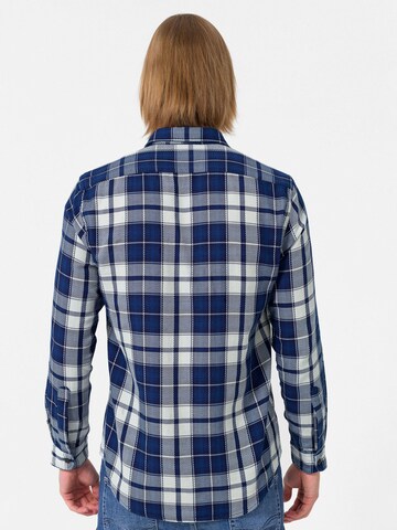 By Diess Collection Средняя посадка Рубашка в Синий