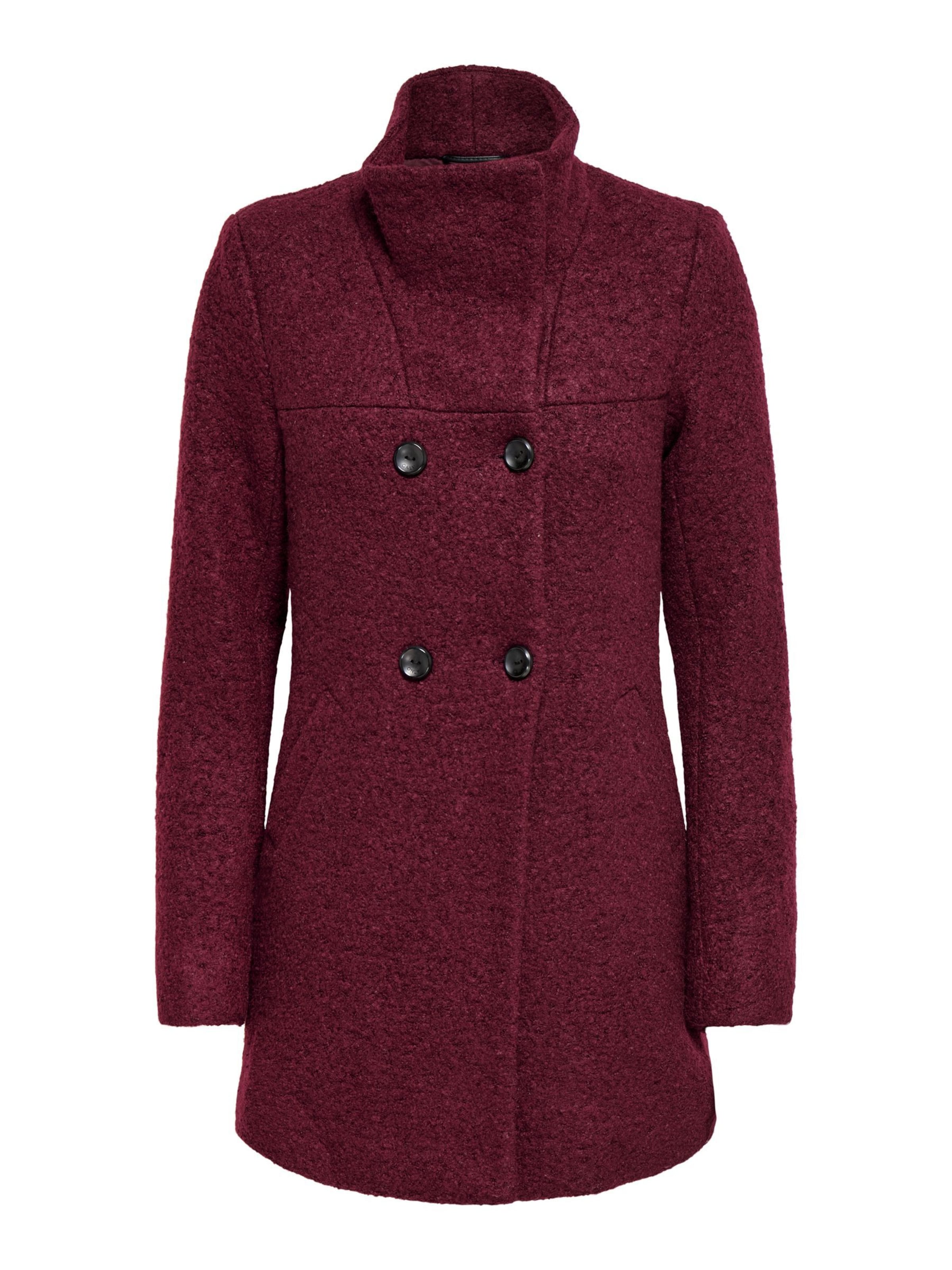 Cappotto di mezza stagione 'NEWSOPHIA' di ONLY in rosso: frontale