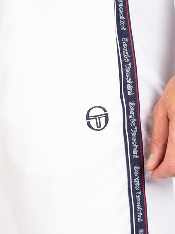 Sergio Tacchini Tapered Pants 'MIDDAY' in White