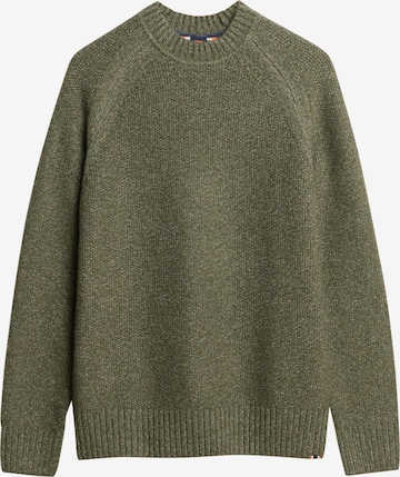 Pull-over Superdry en vert : devant