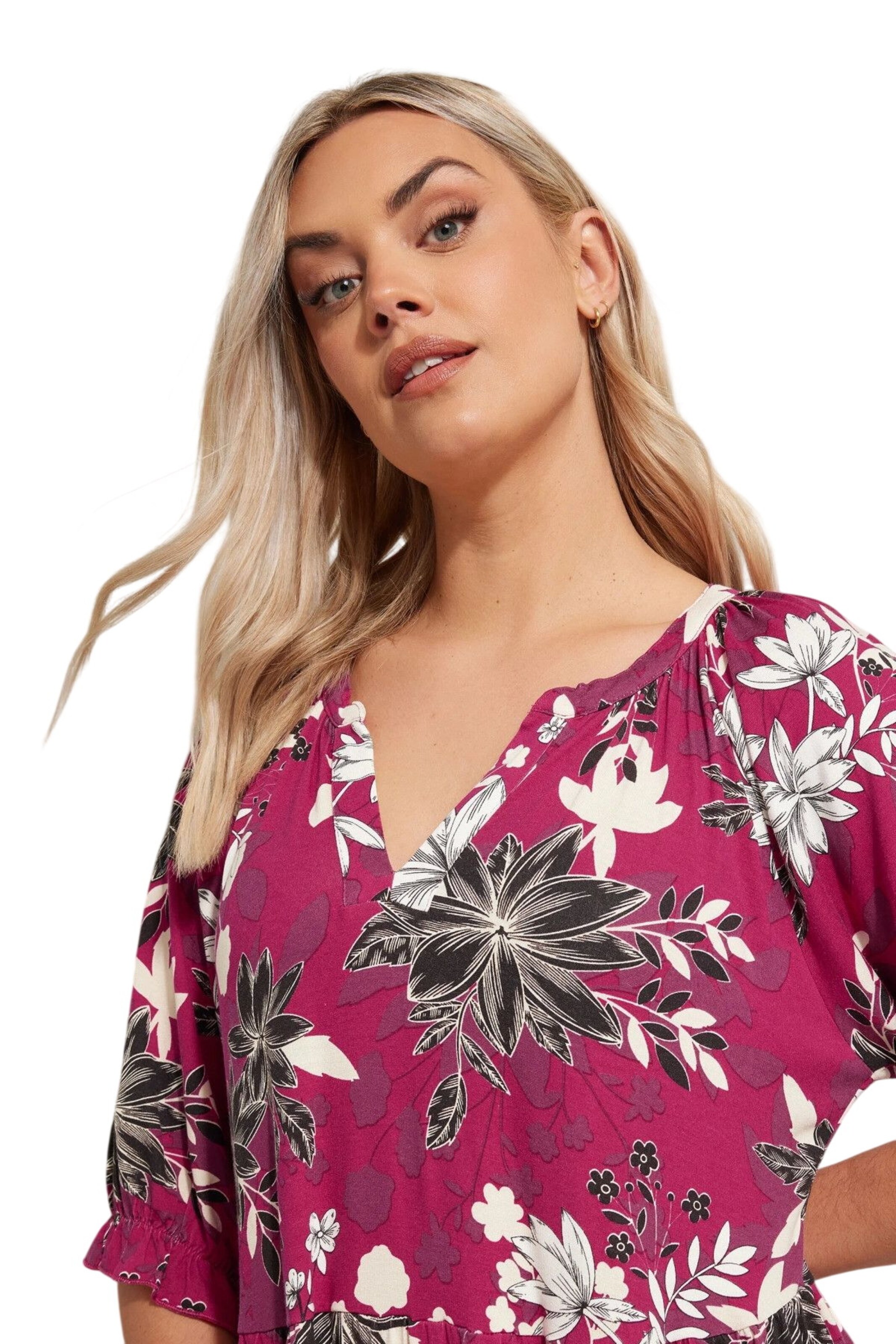 Stil Diva Jurk in Roze