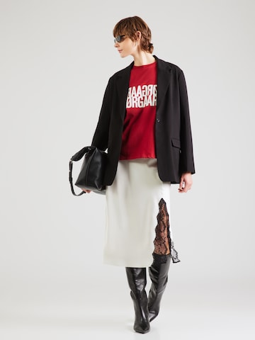 Tricou de la MADS NORGAARD COPENHAGEN pe roșu