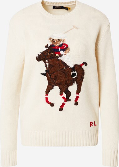 Polo Ralph Lauren Πουλόβερ σε κρεμ / ανάμεικτα χρώματα, Άποψη προϊόντος