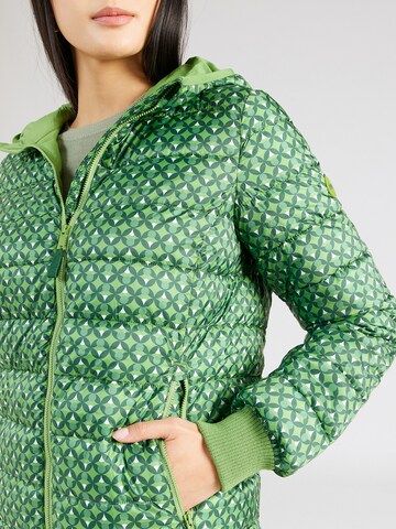 Blutsgeschwister Between-season jacket 'Luft und Liebe' in Green