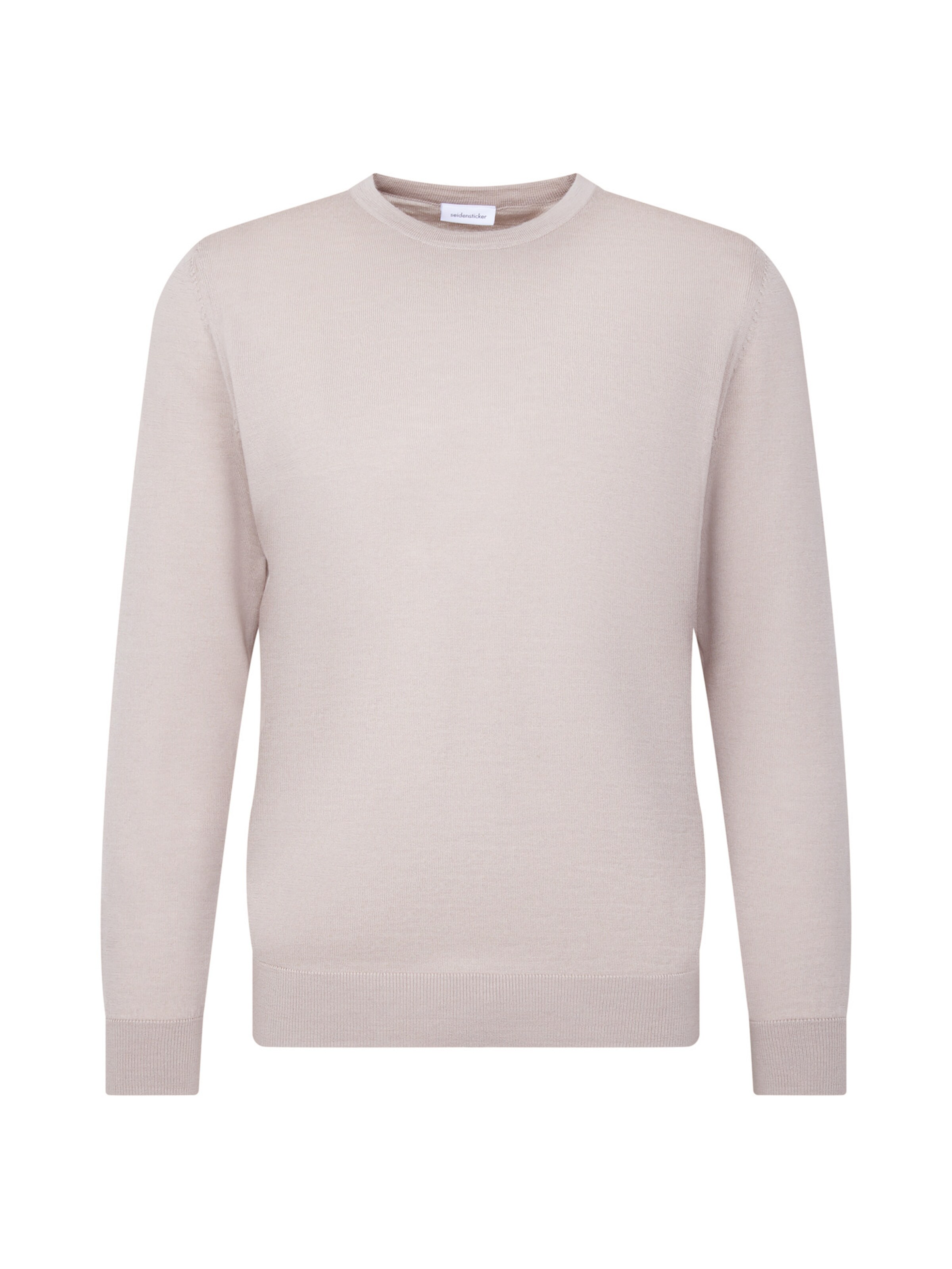 Pull-over 'Schwarze Rose' SEIDENSTICKER en beige : devant