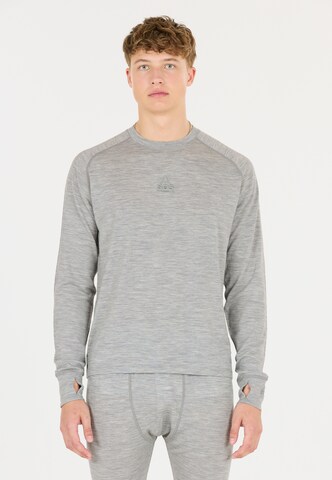 SOS Base layer 'Nuuk' in Grey: front
