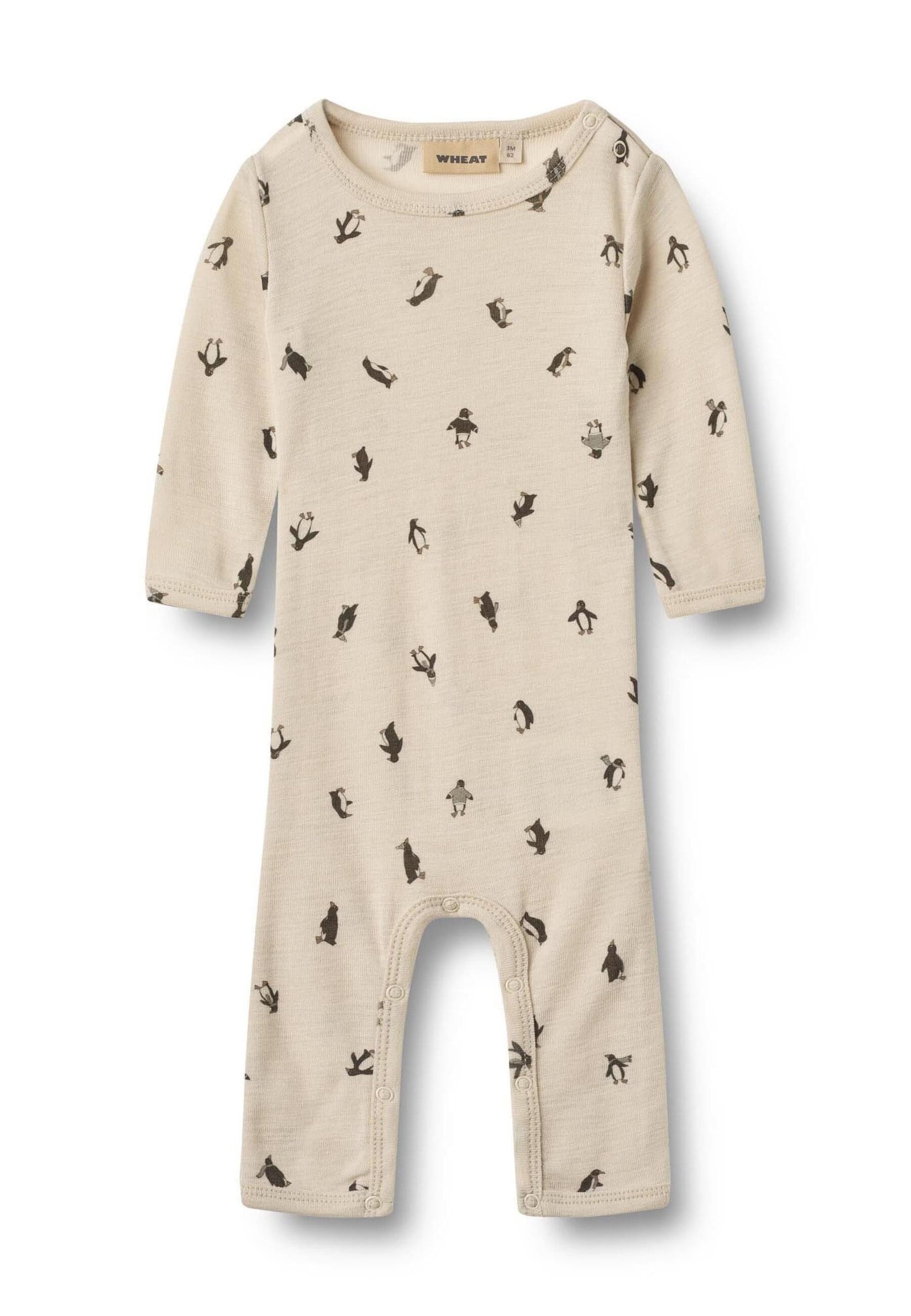 WHEAT Overall 'Haven' in Beige: voorkant