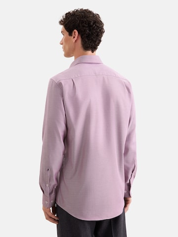 Coupe regular Chemise business SEIDENSTICKER en rose
