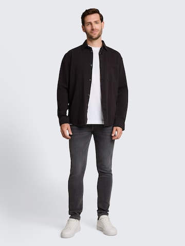 TOM TAILOR Slimfit Jeans 'Troy' in Grau