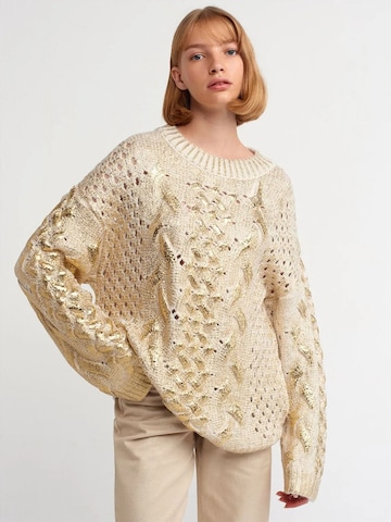 Pullover 'Pullover' di Dilvin in beige: frontale