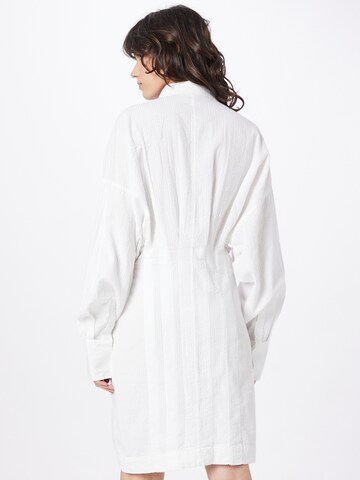 Gina Tricot Shirt dress 'Lana' in White