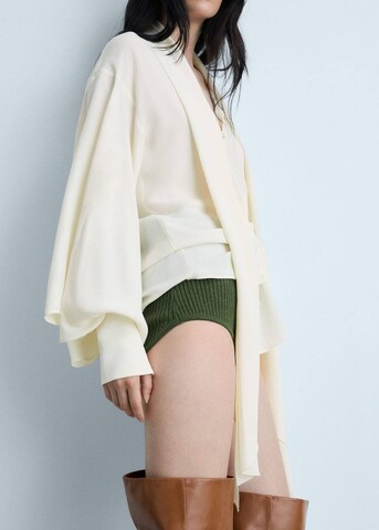 Chemisier 'Garden2' MANGO en beige