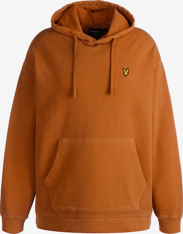 Lyle & Scott Sweatshirt in Oranje: voorkant