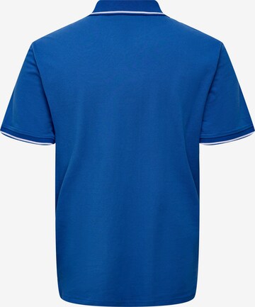 Only & Sons قميص 'Fletcher' بلون أزرق