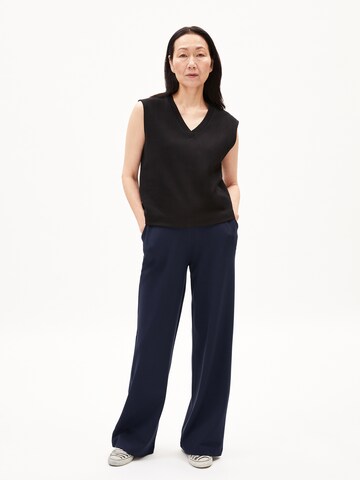 ARMEDANGELS Wide leg Trousers ' HIMAARI ' in Blue