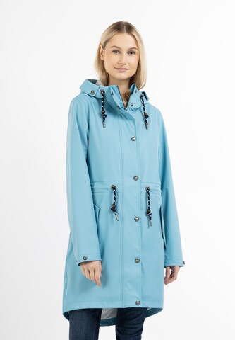 Schmuddelwedda Raincoat in Blue: front