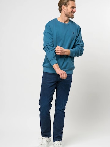 U.S. POLO ASSN. Sweatshirt 'Adler' in Grün