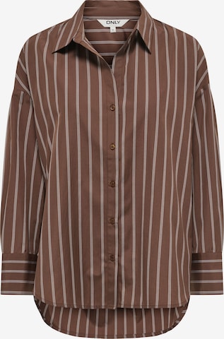 ONLY Blouse 'ONLOregon' in Brown: front