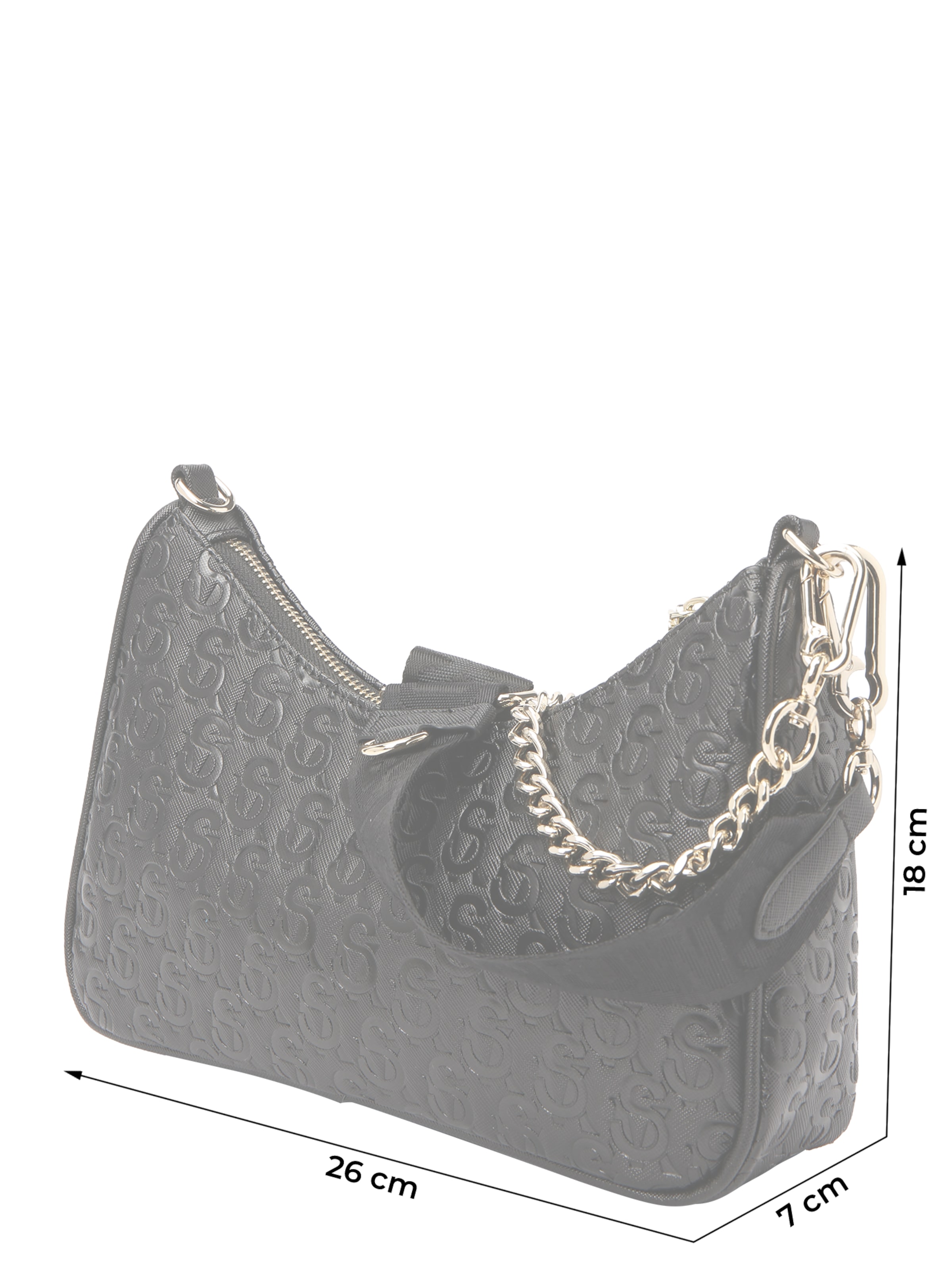 STEVE MADDEN Schoudertas 'Bvice-E' in Zwart