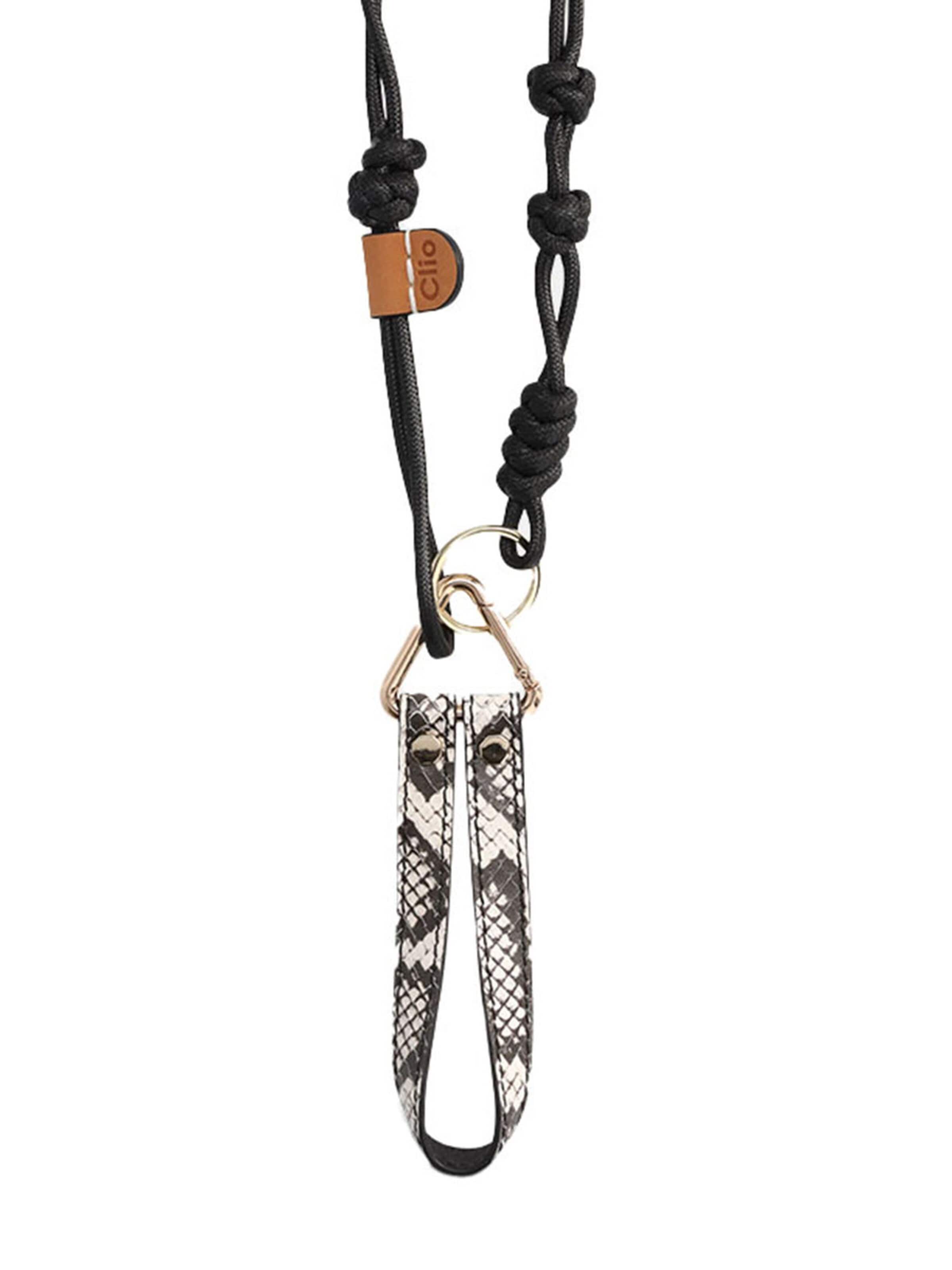 Clio Bag accessories 'KNOT CHARM' in Black