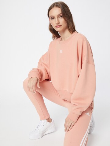 Sweat-shirt ADIDAS ORIGINALS en rose