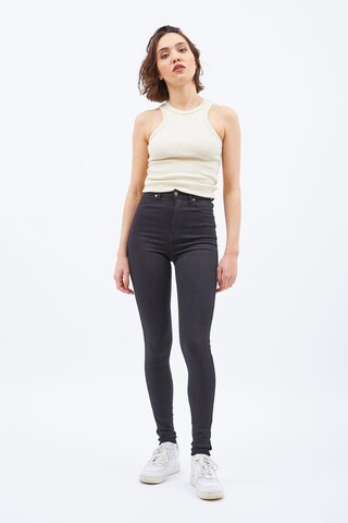 Dr. Denim Skinny Farmer 'Plenty' - fekete