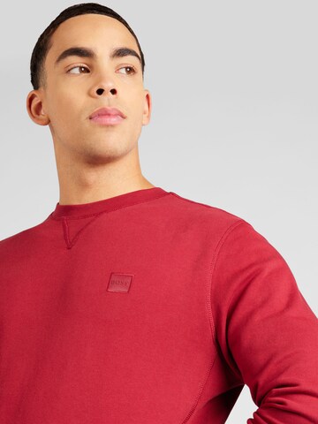 Sweat-shirt 'Westart' BOSS en rouge