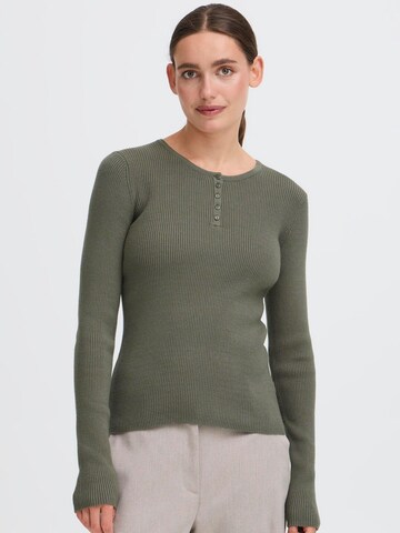 Oxmo Shirt 'Isolray' in Green: front