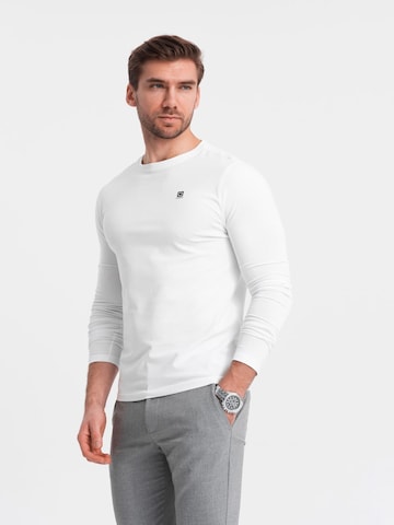 Ombre Shirt in White