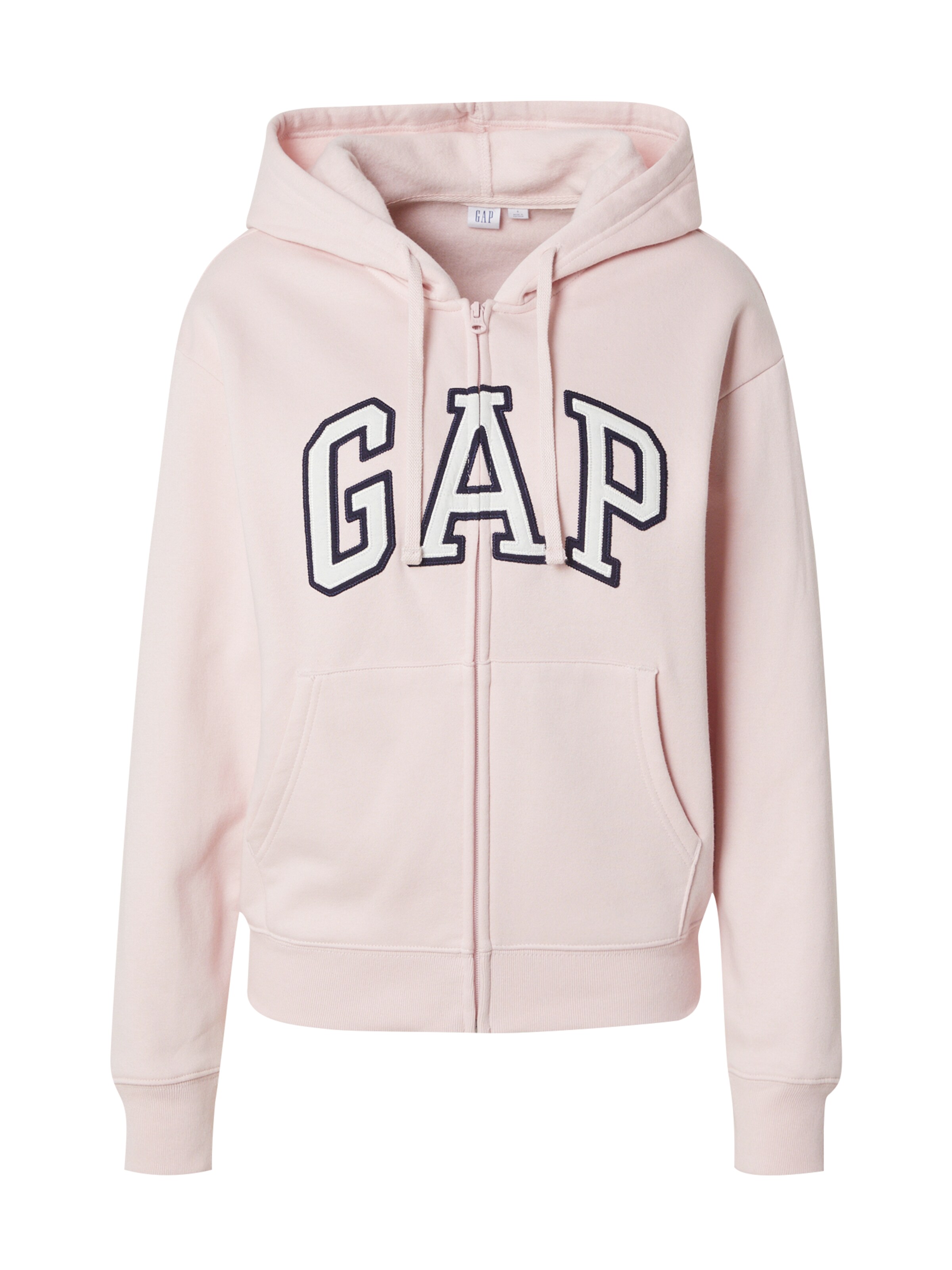 GAP Sweatvest 'HERITAGE' in Roze: voorkant