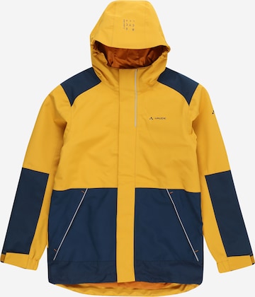 VAUDE Outdoor jacket 'Caprea' in Yellow: front