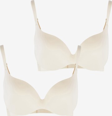 Royal Lounge Intimates T-shirt Bra ' Royal Fit ' in Beige: front