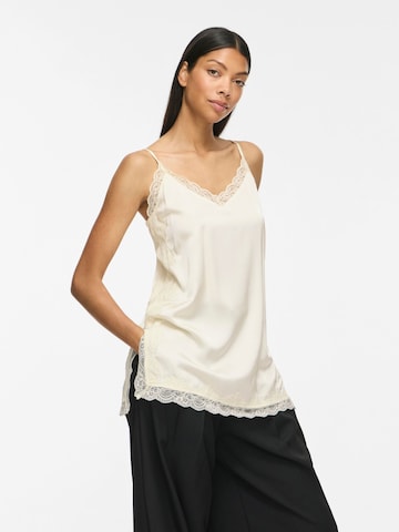 VILA - Top 'VIOnara' en beige: frente