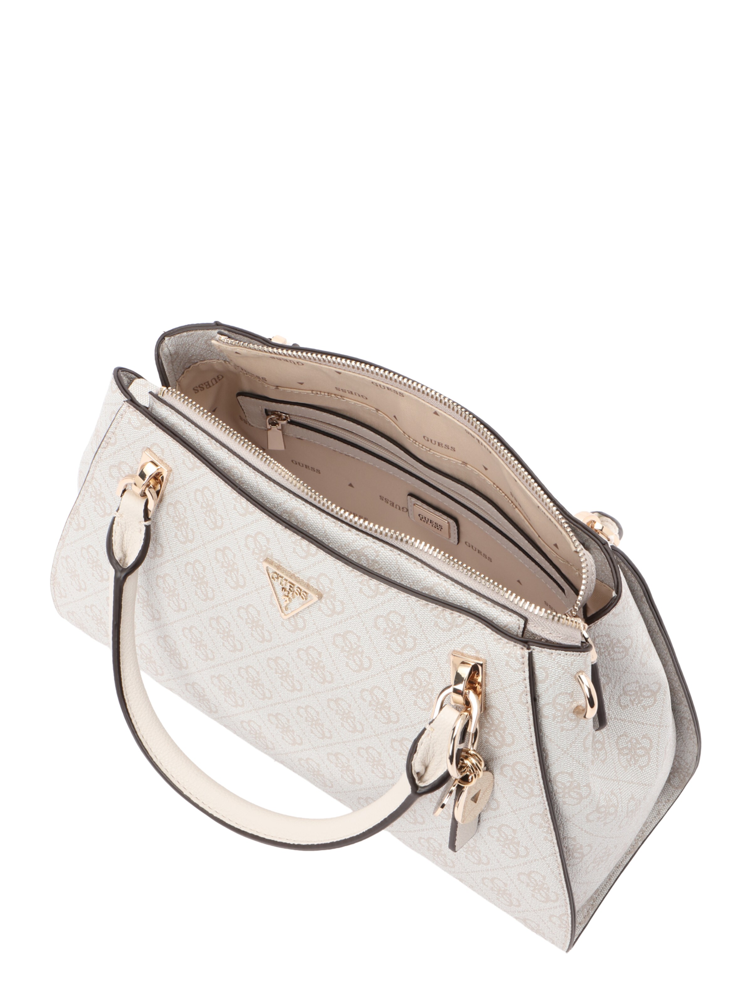 GUESS Handtasche 'Noelle II' in Weiß